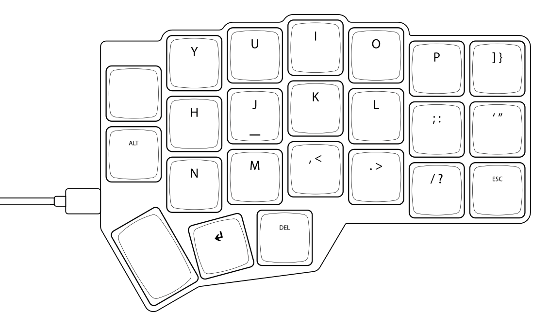 Crone Split Keyboard